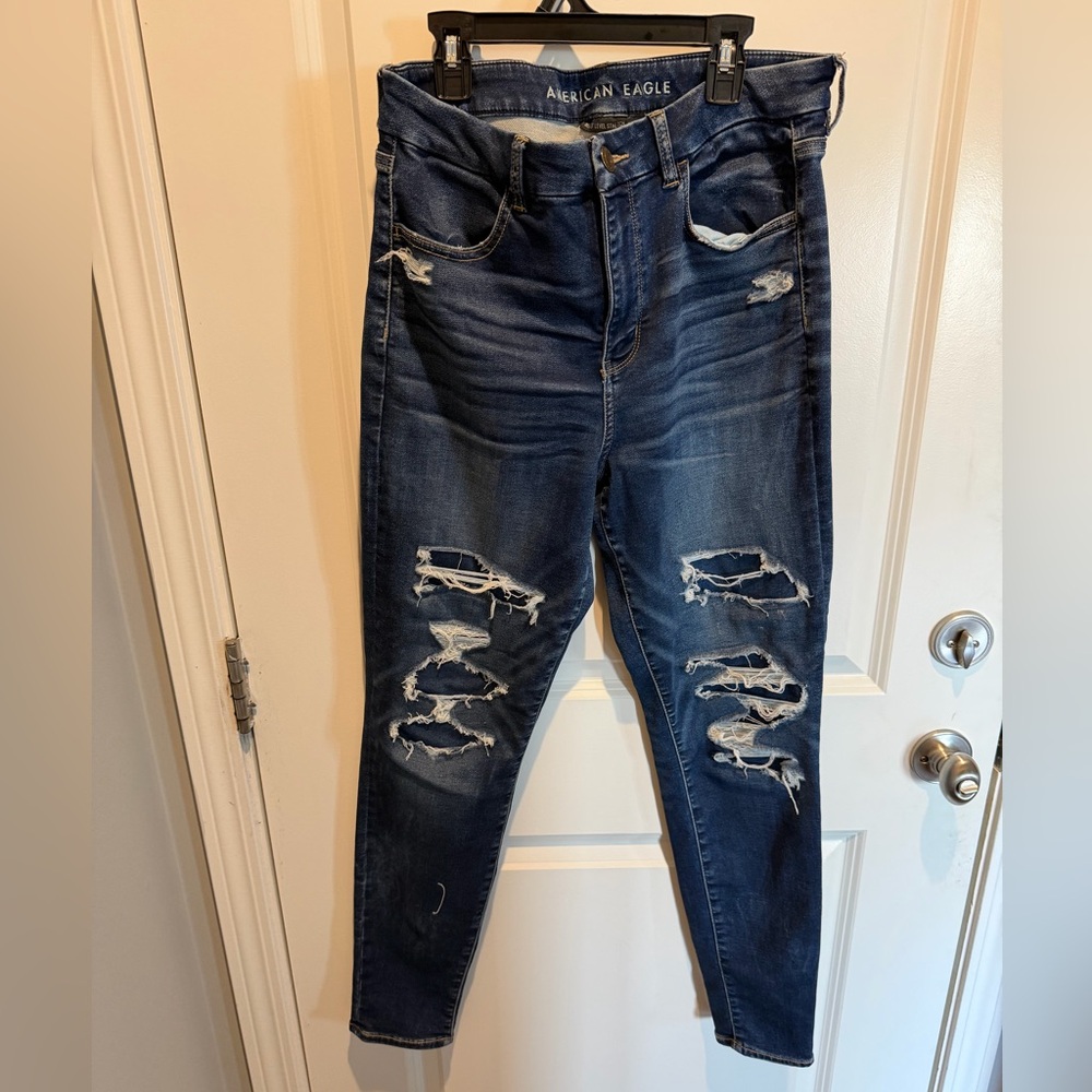 American Eagle Dark Blue Denim Jeans